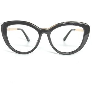 Prive Revaux Sunset Place S 807M9 Black Gold Polarized Cat Eye Sunglasses 21834